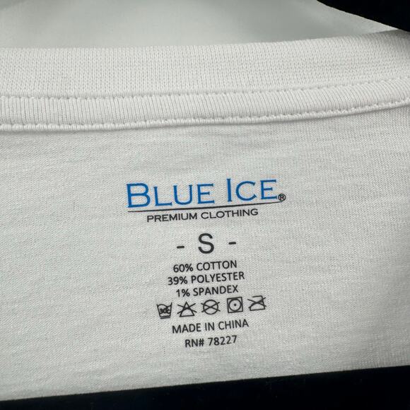 NWOT Black ice white t shirt - Picture 2 of 3